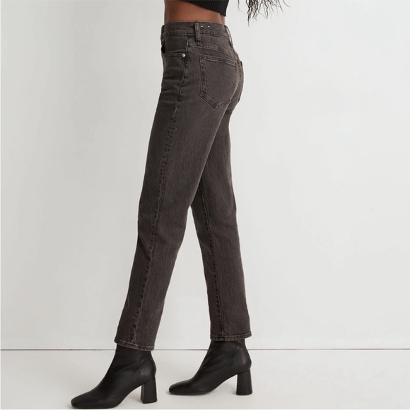 MADEWELL black the perfect vintage jean - Picture 2 of 10